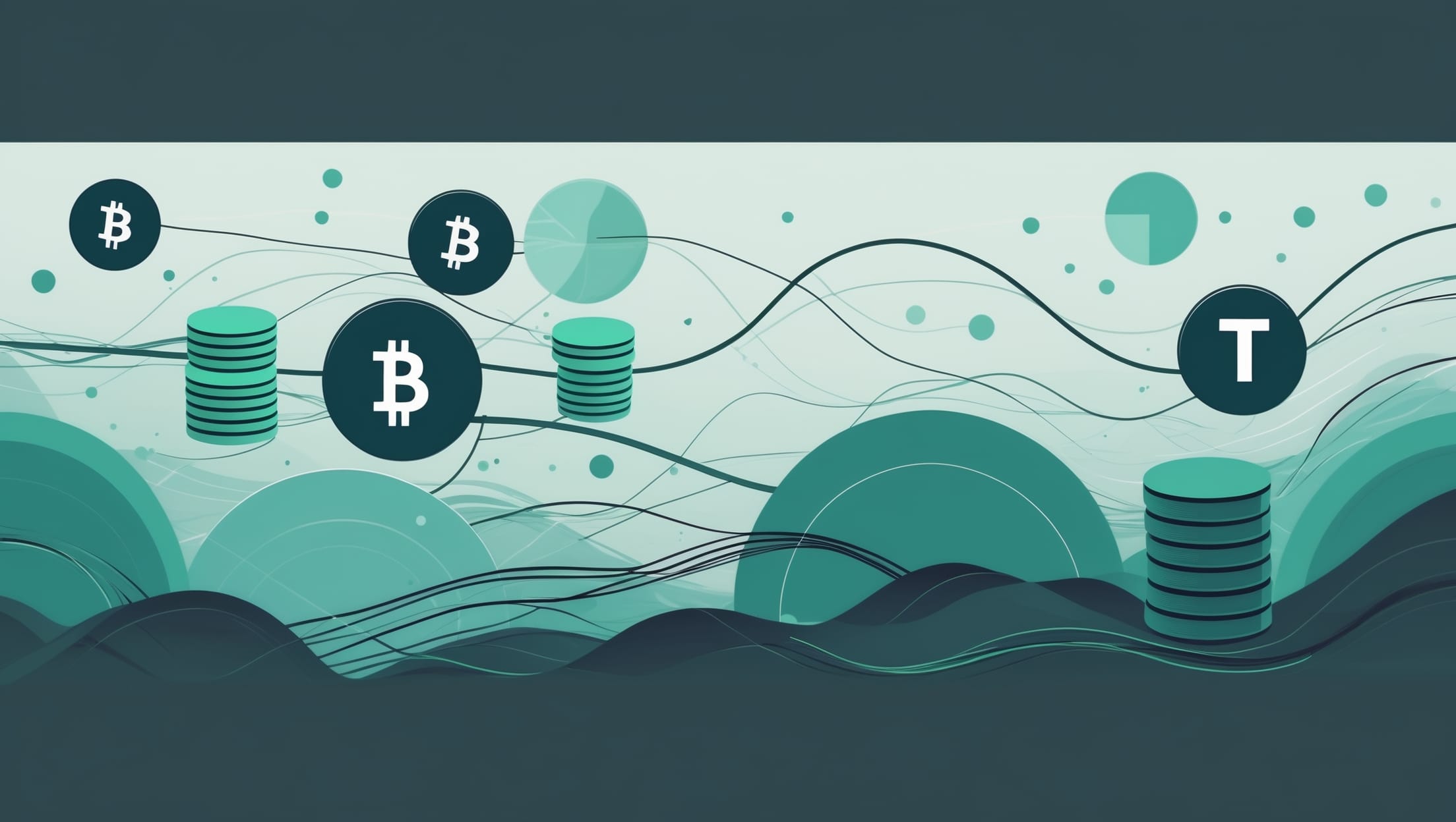 A server rack representing computing power for usdt mining
